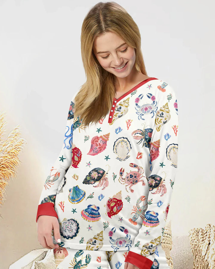 Vorlage Bambus Damen Pyjama Set