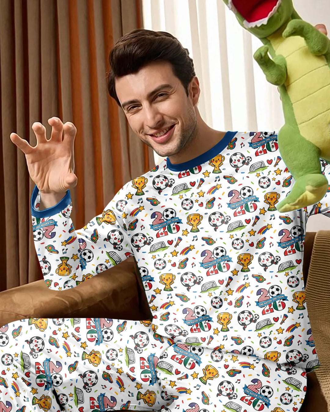 Vorlage Herren-Pyjama-Set