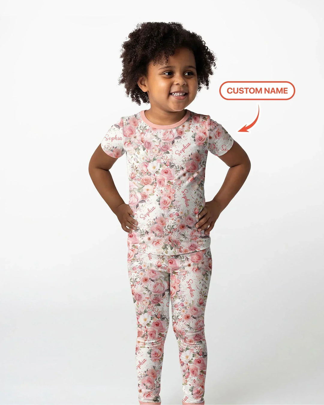 Zweiteiliges, kurzärmliges Pyjama-Set mit Marienkäfern