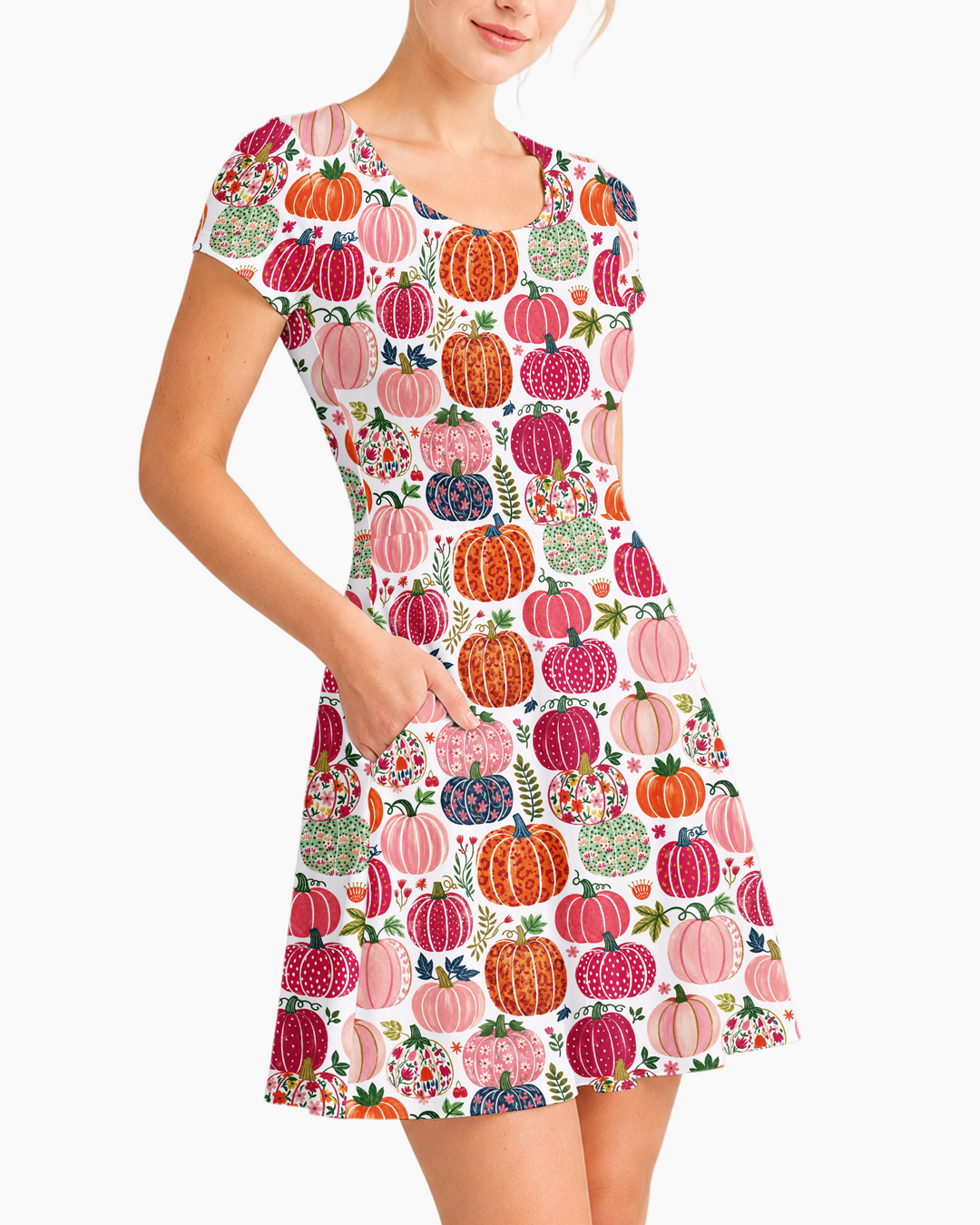 Vorlage Bambus Twirl Kleid