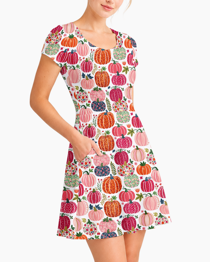 Vorlage Bambus Twirl Kleid