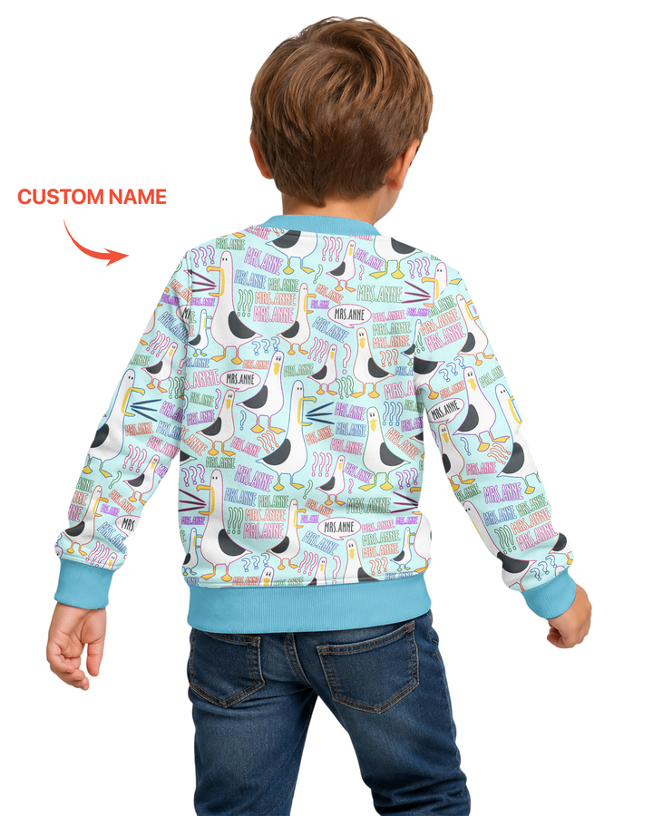 Custom Template Bambus-Rundhals-Sweatshirt