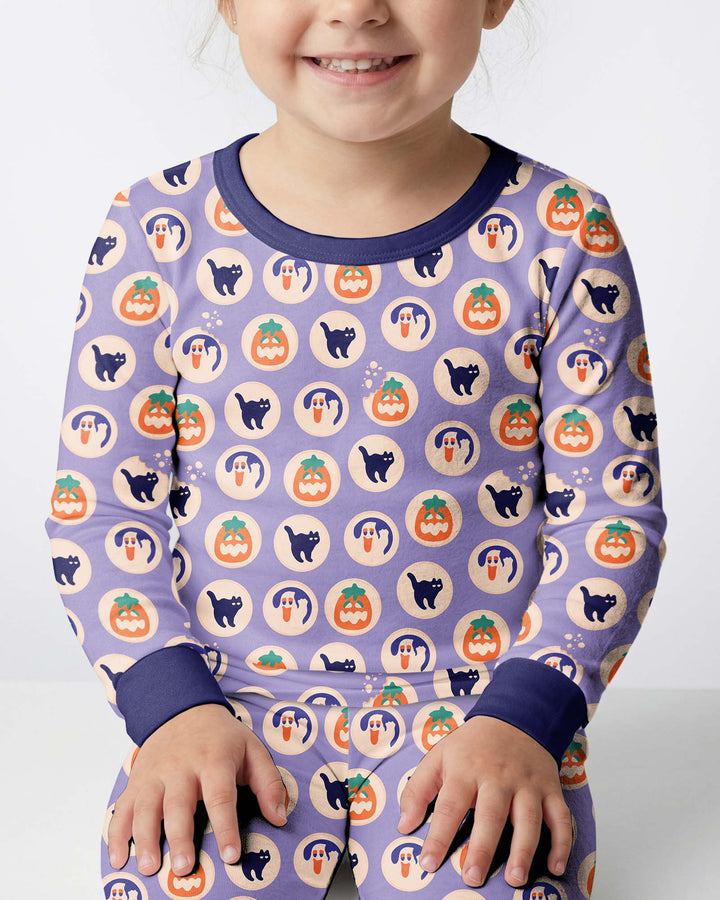 Boo Crew Bamboo Two Piece Long Sleeve Pajama Set