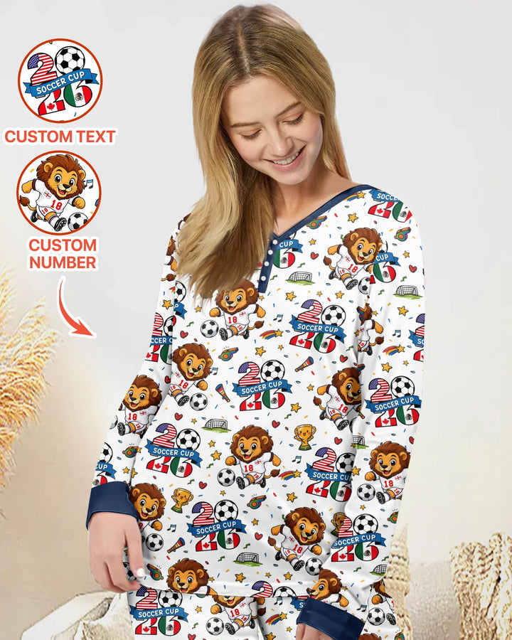Vorlage Bambus Damen Pyjama Set