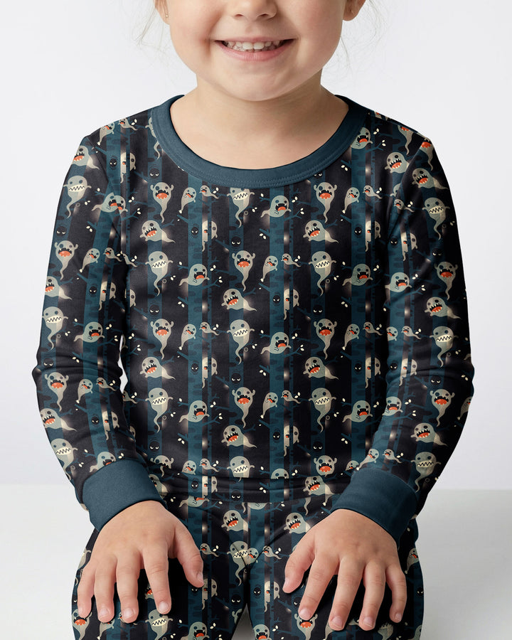 Scared yet Bamboo Two Piece Long Sleeve Pajama Set