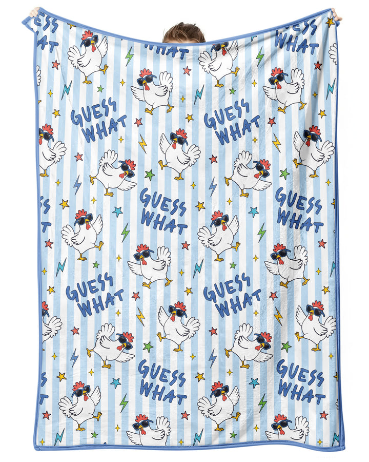Guess What? Chicken Butt! Bamboo Blanket