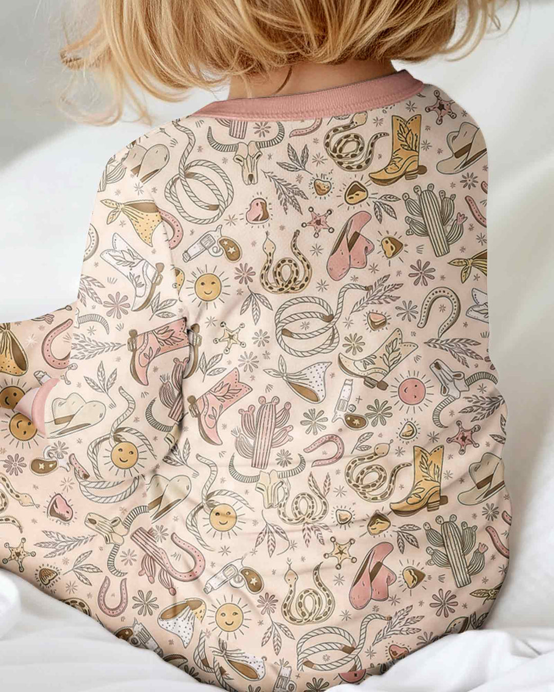 Doodly Cowboy Bamboo Convertible Zippy