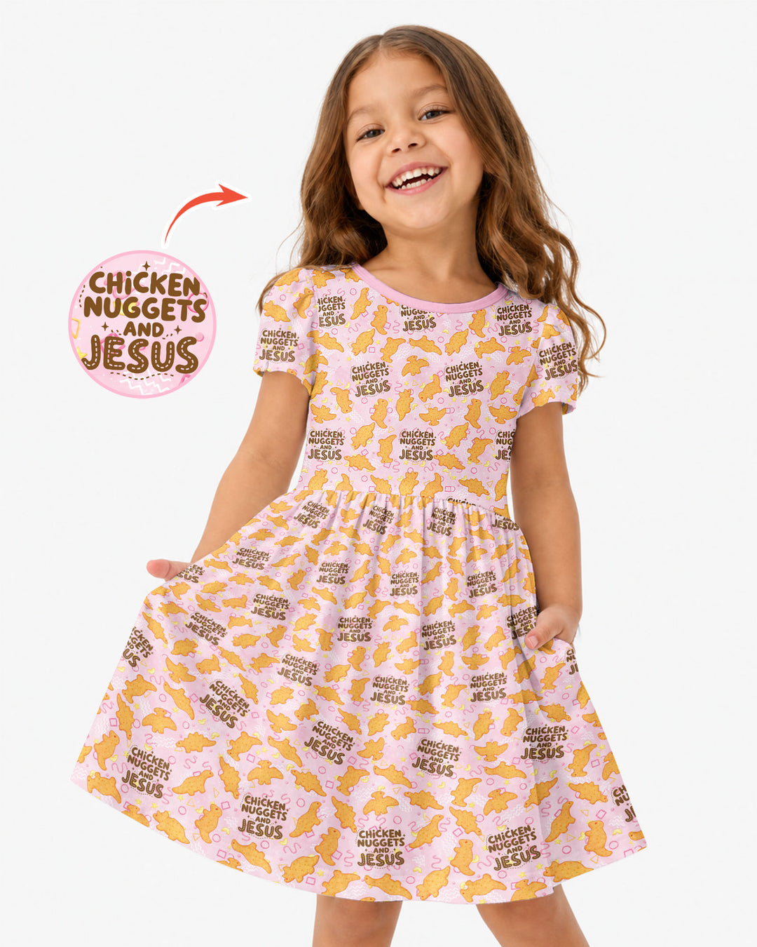 Vorlage Bambus Twirl Kleid