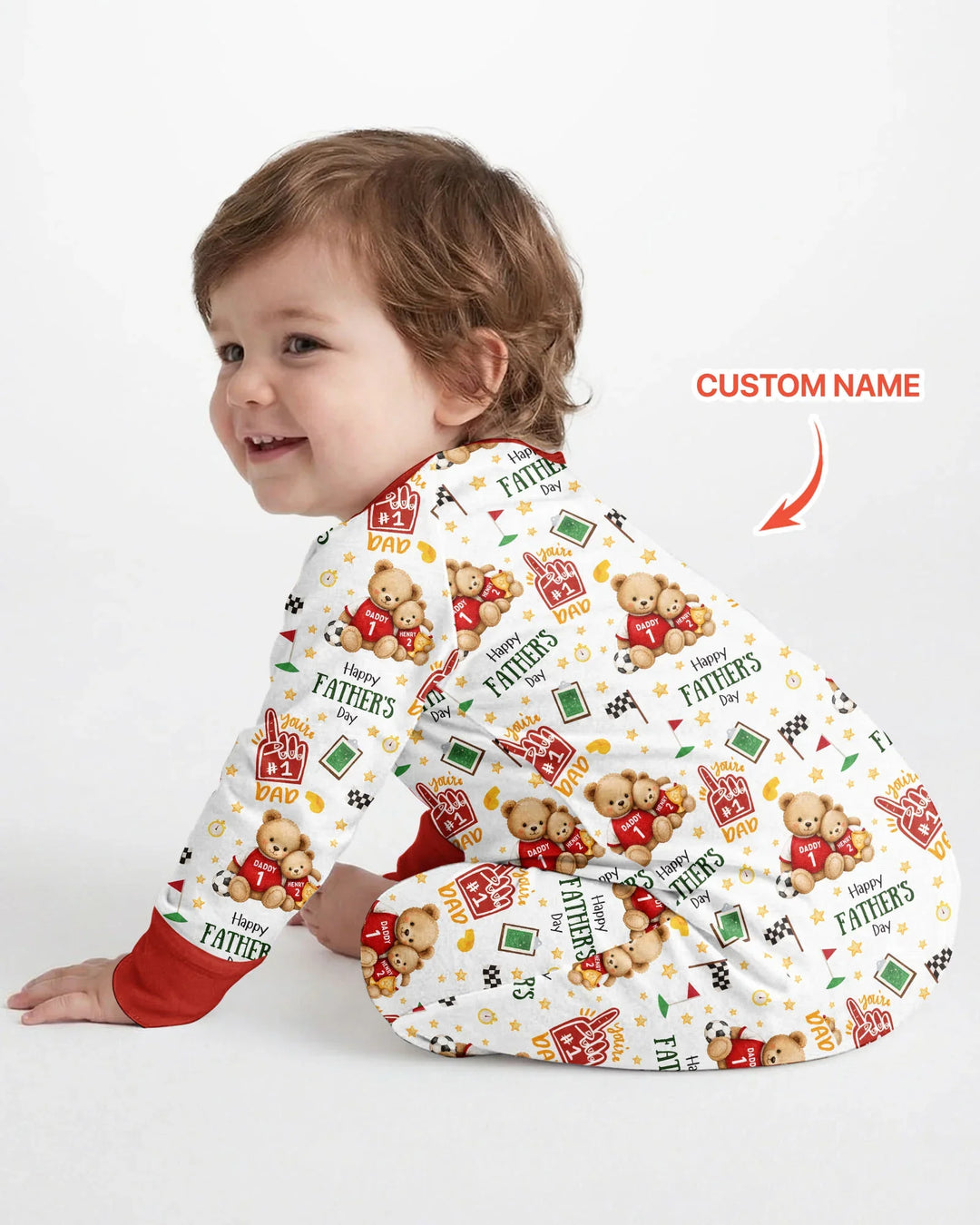 Gerippte Babykleidung mit individuellem Foto - Weich &amp; Skizzenhaft