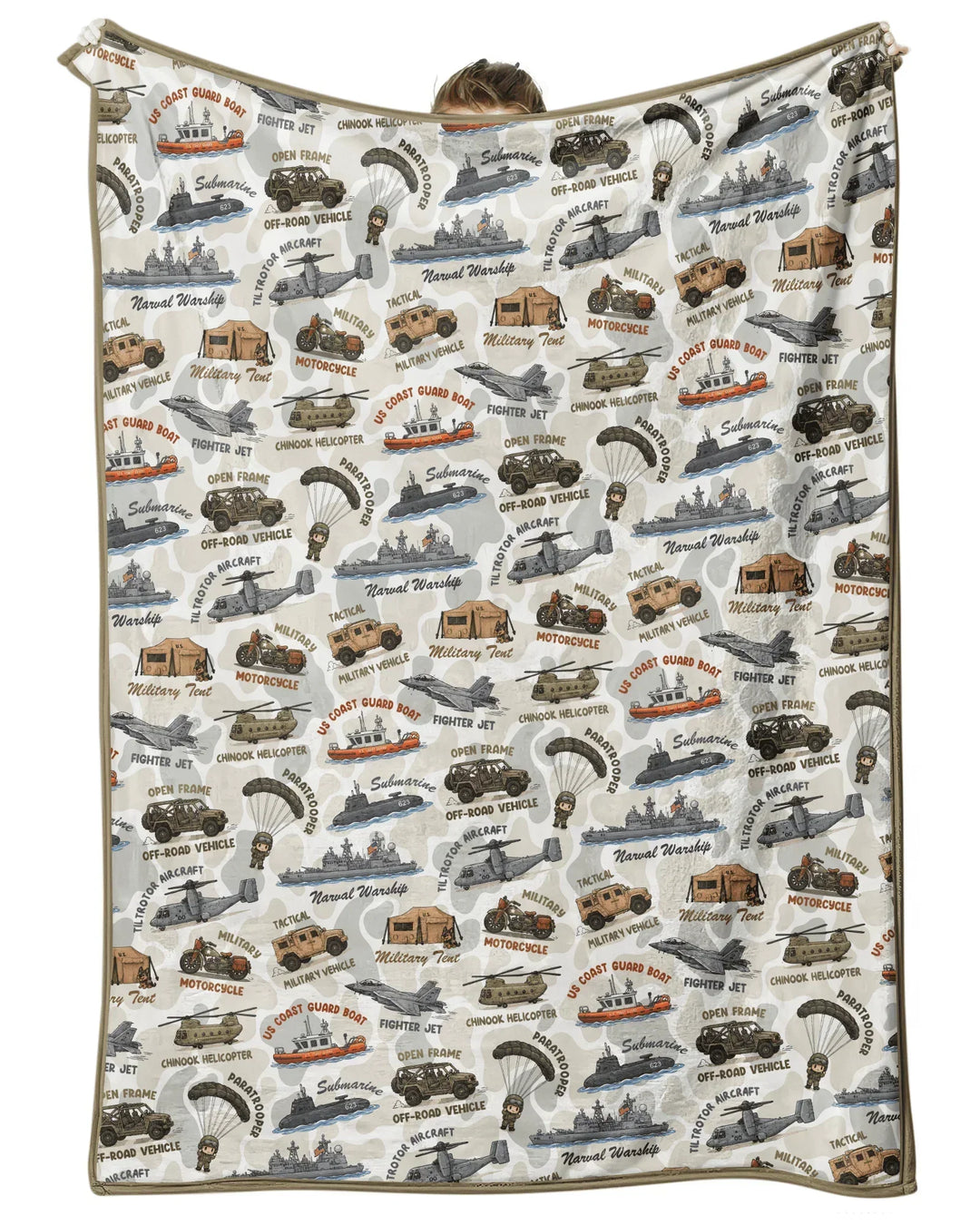 Vorlage Quilt Decke