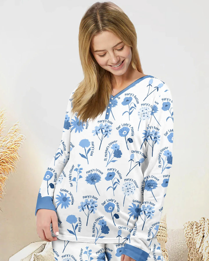 Vorlage Bambus Damen Pyjama Set
