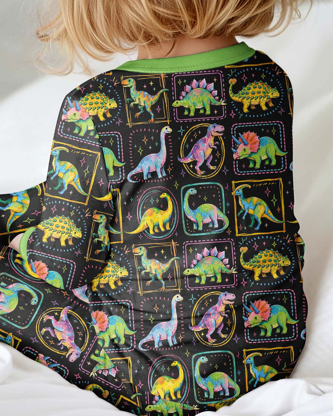 Whimsical Dinosaurs Bamboo Convertible Zippy