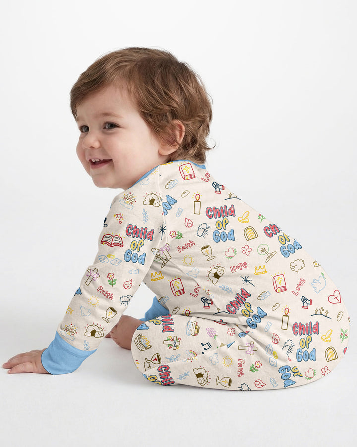 Gerippte Babykleidung mit individuellem Foto - Weich &amp; Skizzenhaft
