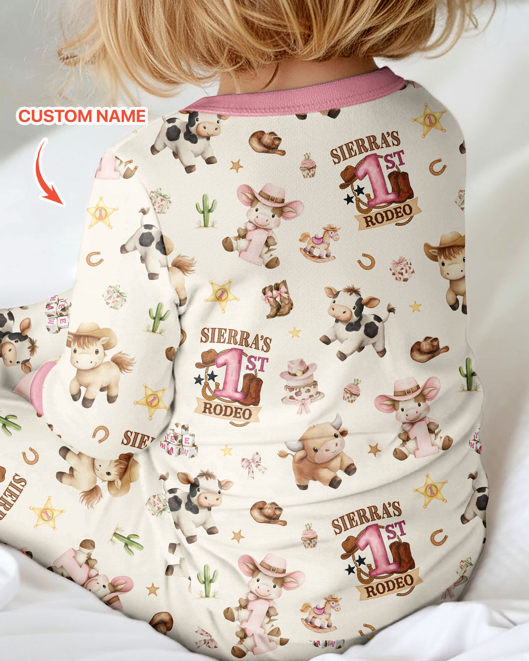 Gerippte Babykleidung mit individuellem Foto - Weich &amp; Skizzenhaft