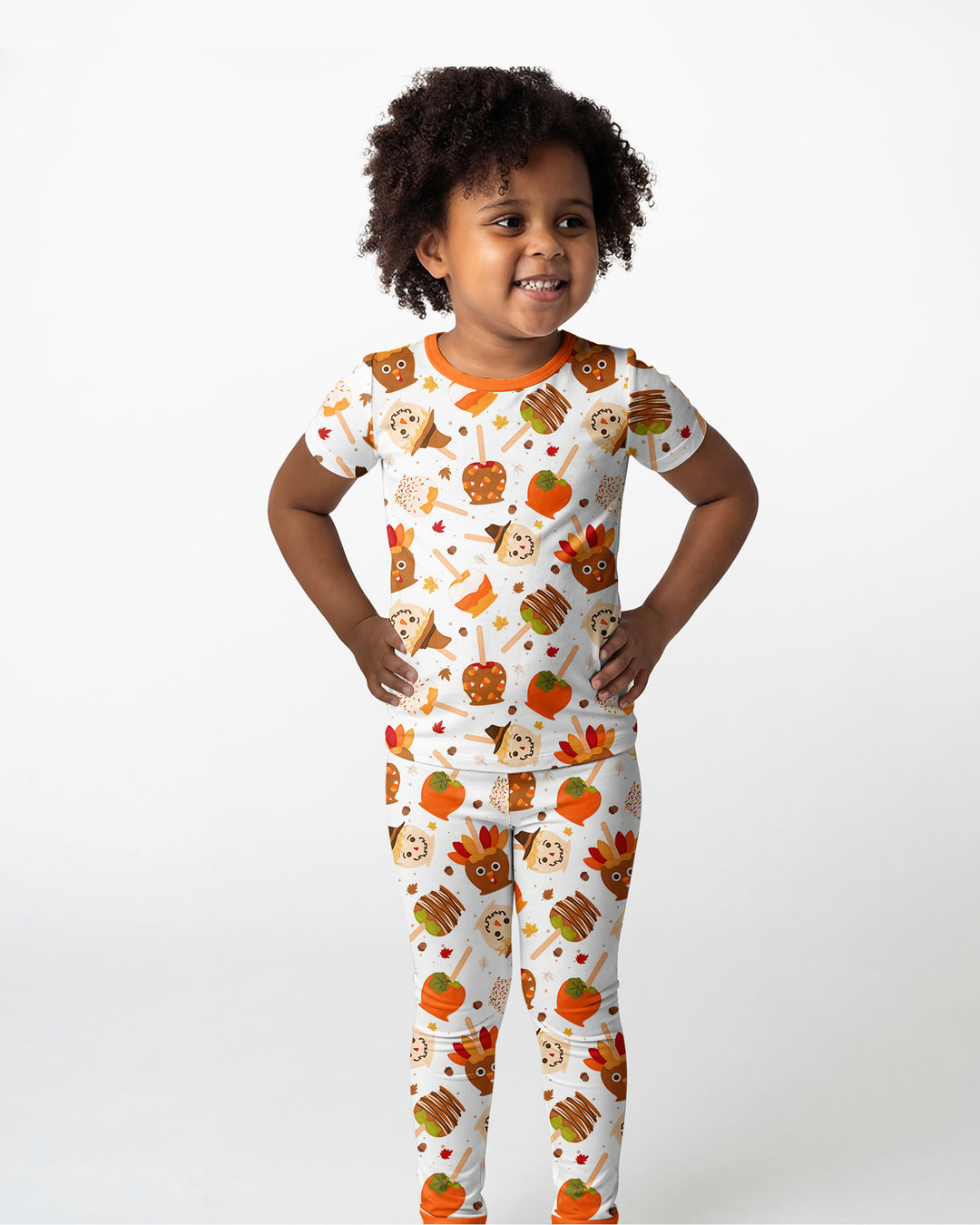 Zweiteiliges, kurzärmliges Pyjama-Set mit Marienkäfern