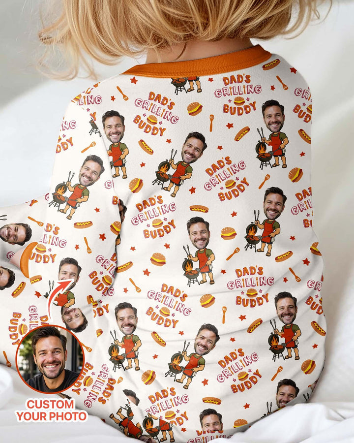 Gerippte Babykleidung mit individuellem Foto - Weich &amp; Skizzenhaft