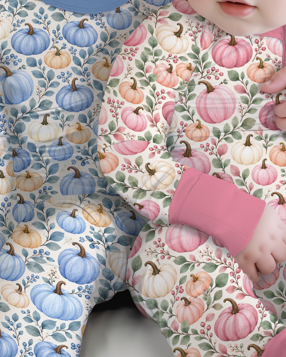 Pumpkin Cozy Fall Bamboo Convertible Zippy
