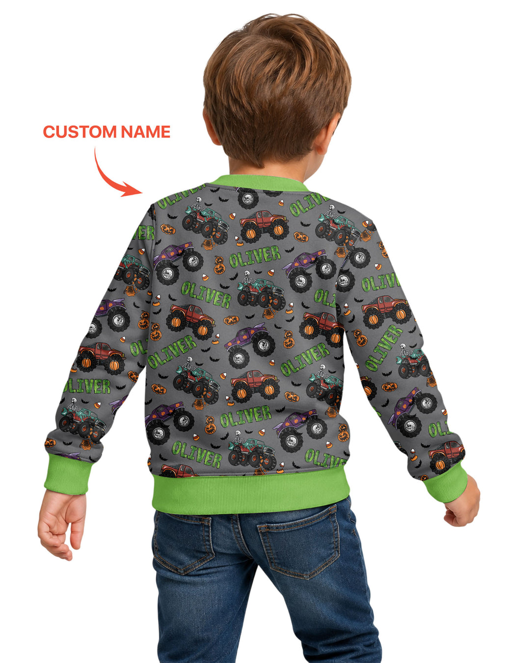 Maßgeschneiderter Bambus Rundhals-Sweatshirt