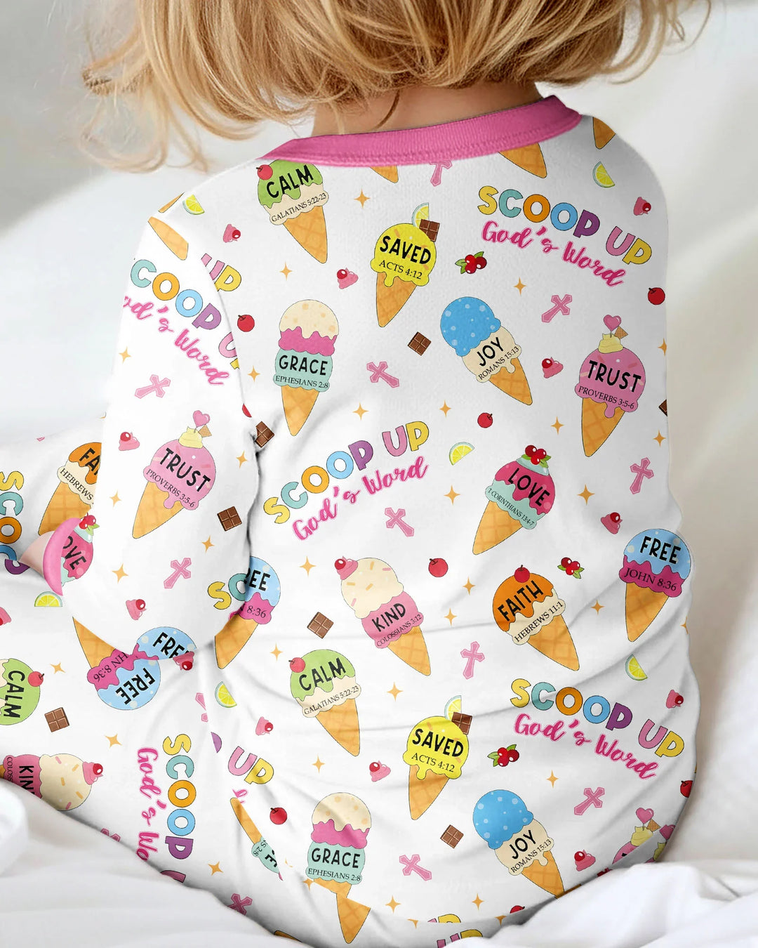 Ice Cream Summer Christian Bamboo Convertible Zippy