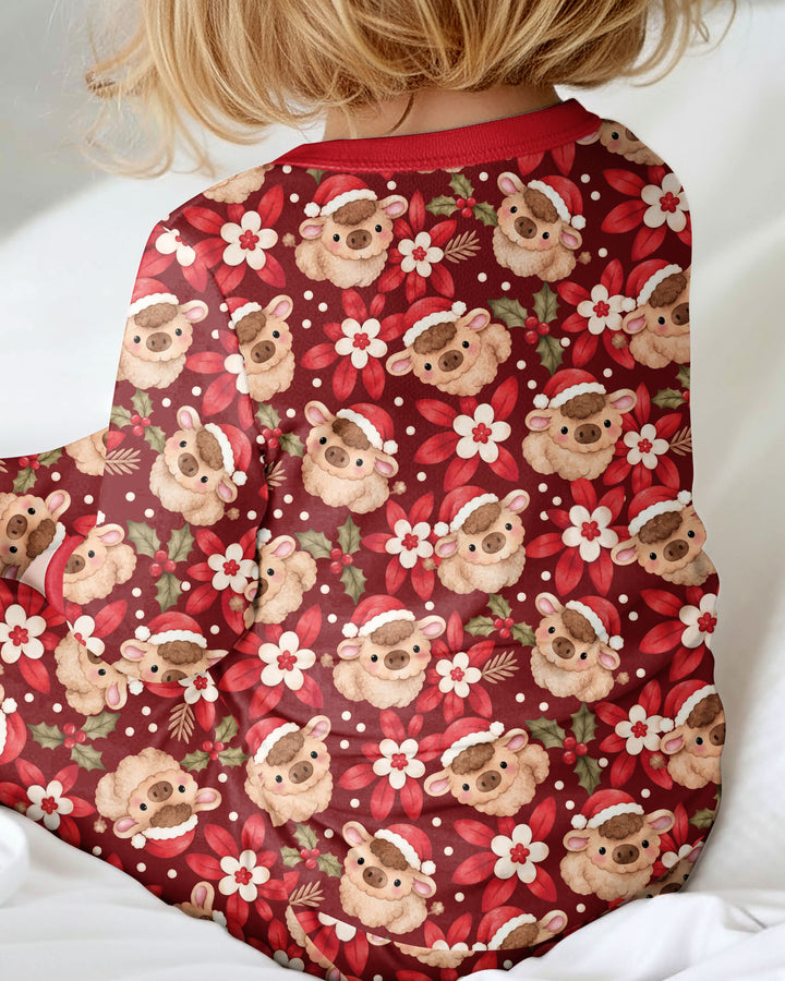 Christmas Highland Cows Bamboo Convertible Zippy