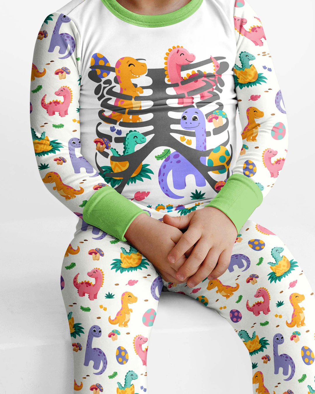Thoracic Park Bamboo Two Piece Long Sleeve Pajama Set