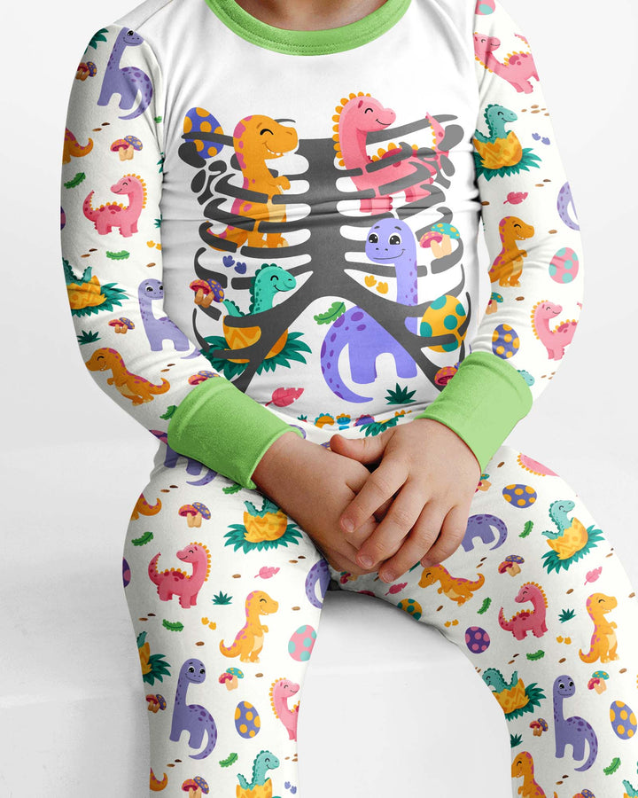 Thoracic Park Bamboo Two Piece Long Sleeve Pajama Set