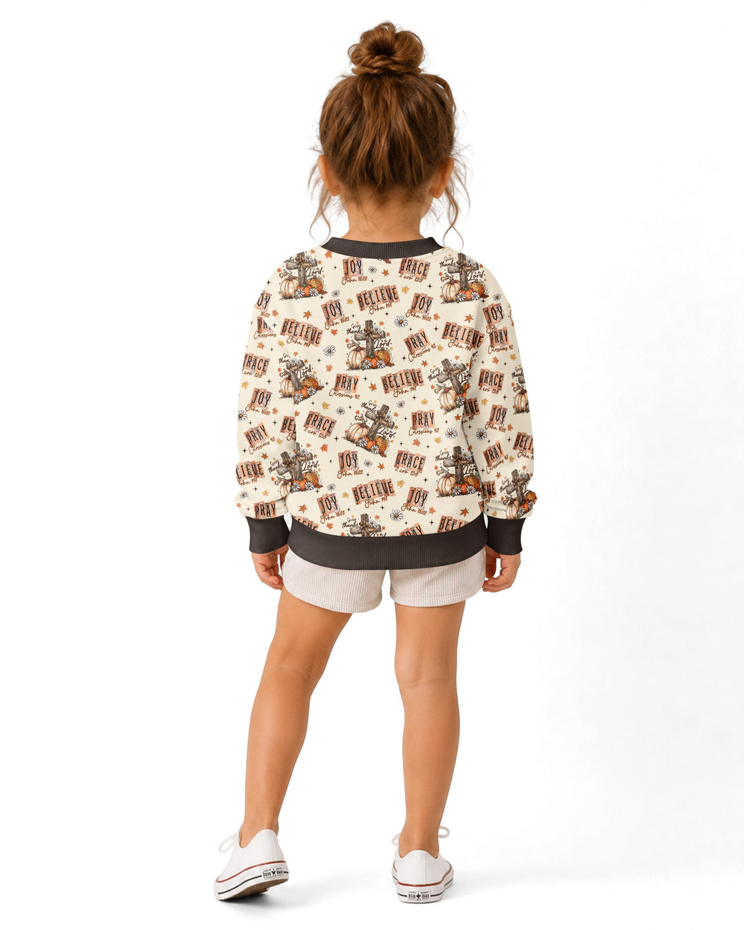 Sweatshirt mit Rundhalsausschnitt aus Bambusfaser