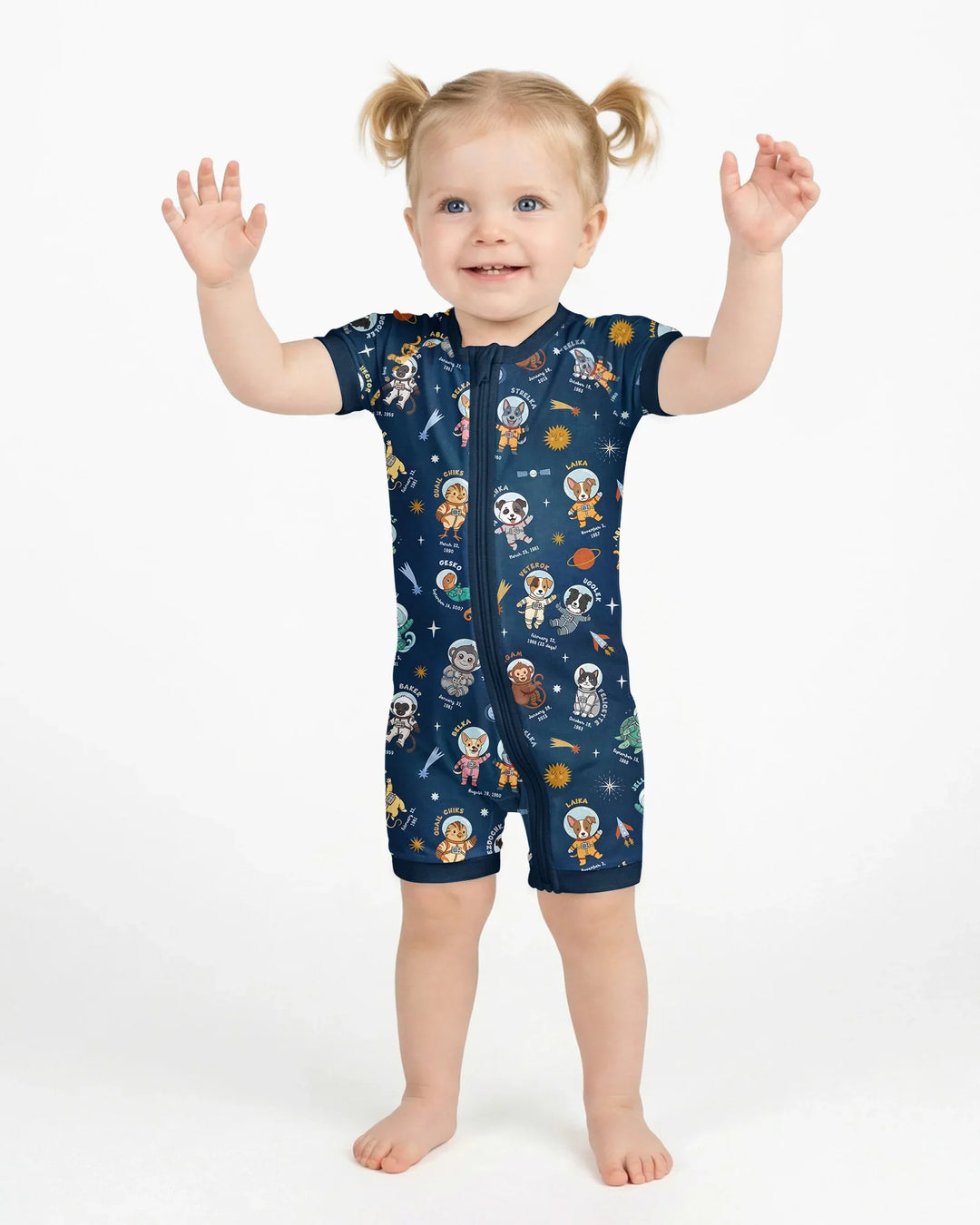Animal Astronauts Bamboo Shorty Zippy