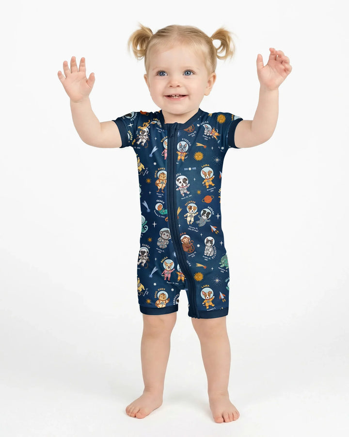 Animal Astronauts Bamboo Shorty Zippy
