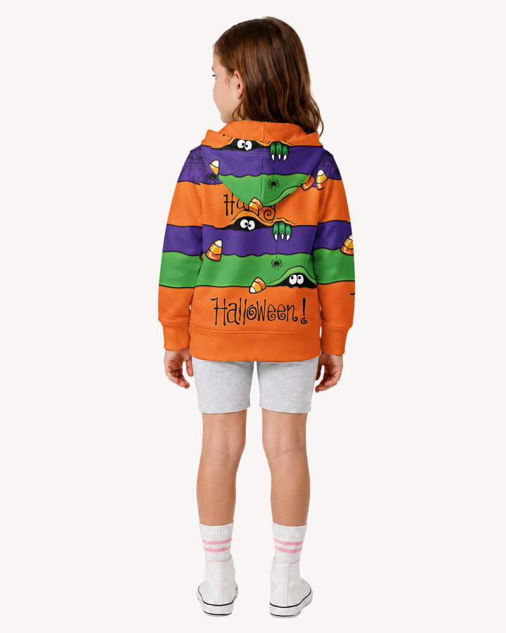 Happy Halloween Bamboo Zip Hoodie