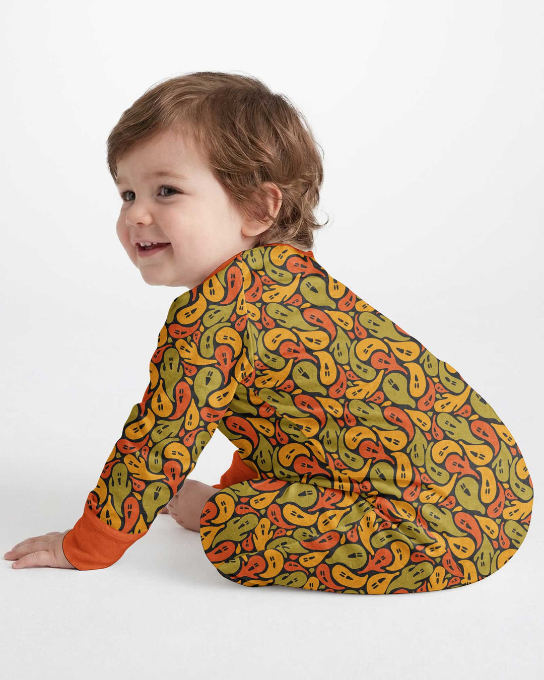 Retro Haunts & Happy Boos Bamboo Convertible Zippy