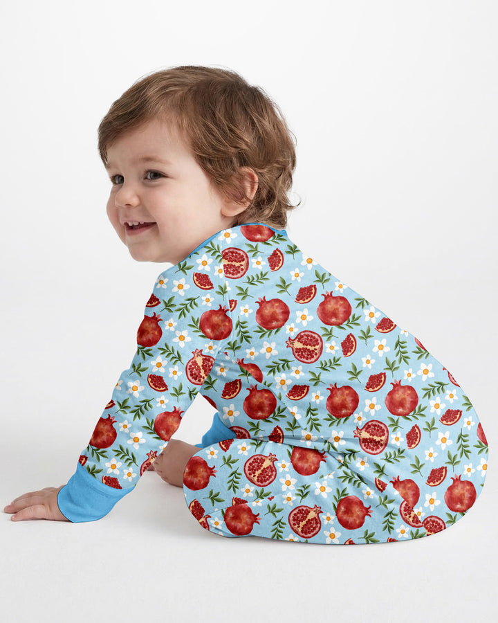 Gerippte Babykleidung mit individuellem Foto - Weich &amp; Skizzenhaft