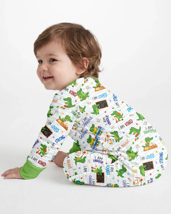 Brave Gator Days Bamboo Convertible Zippy