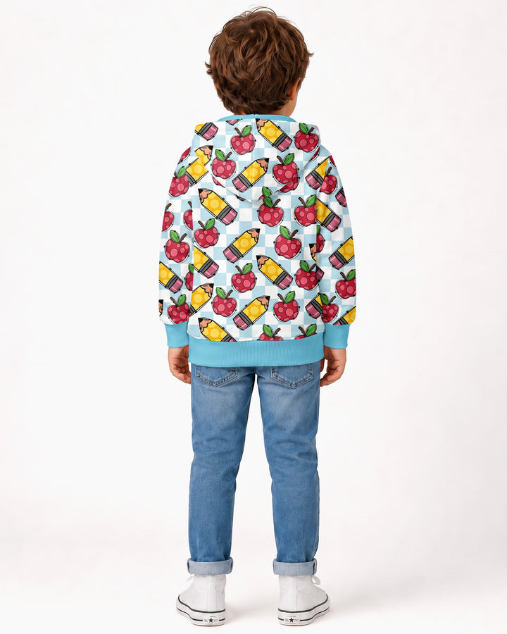 Vorlage Bambus-Kapuzenjacke mit Reißverschluss