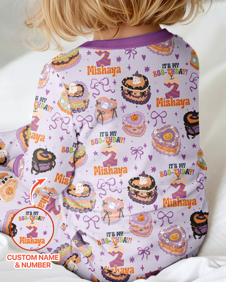 Custom Halloween Birthday Bamboo Convertible Zippy