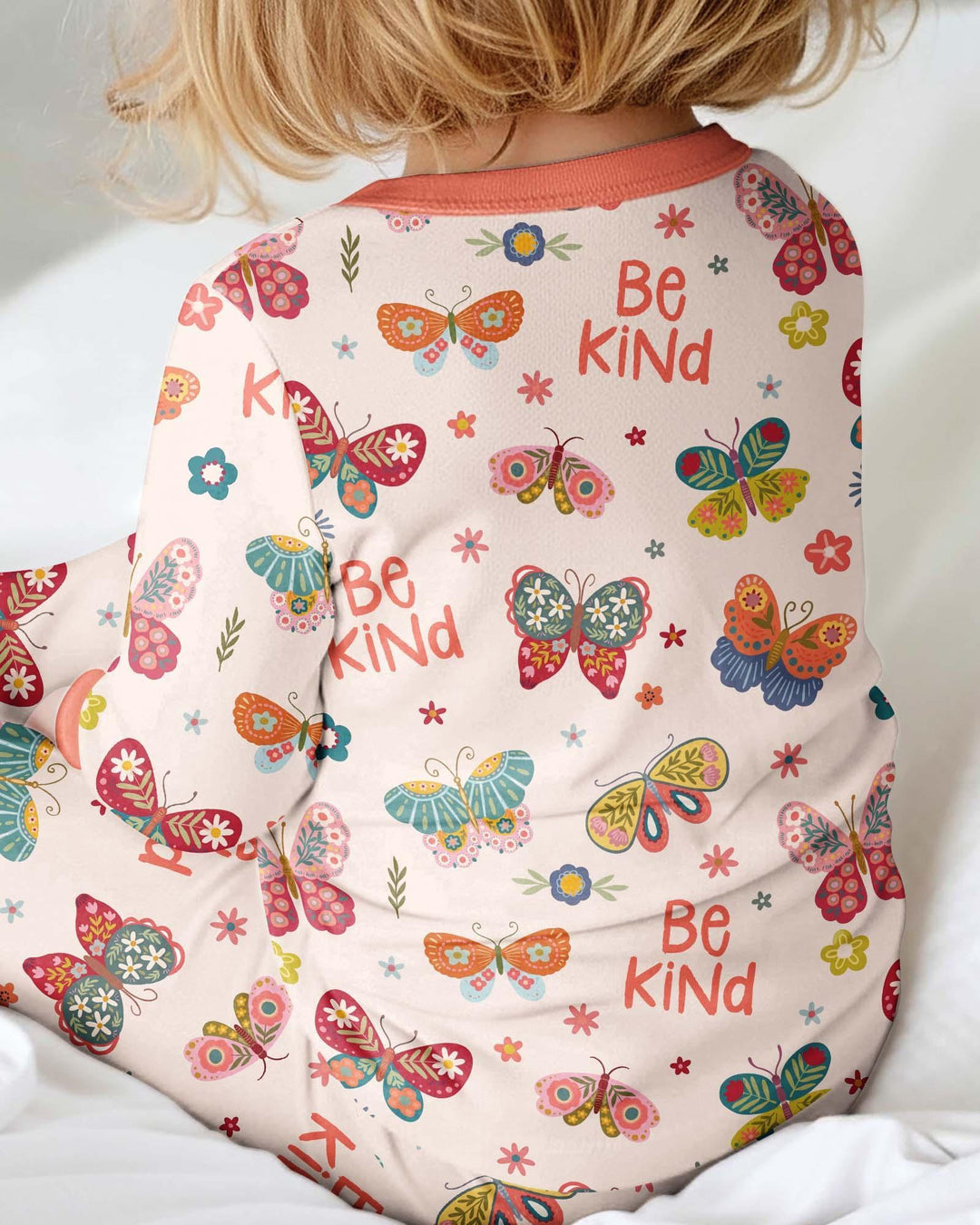 Gerippte Babykleidung mit individuellem Foto - Weich &amp; Skizzenhaft
