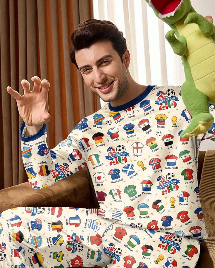 Vorlage Bambus-Pyjama-Set für Herren