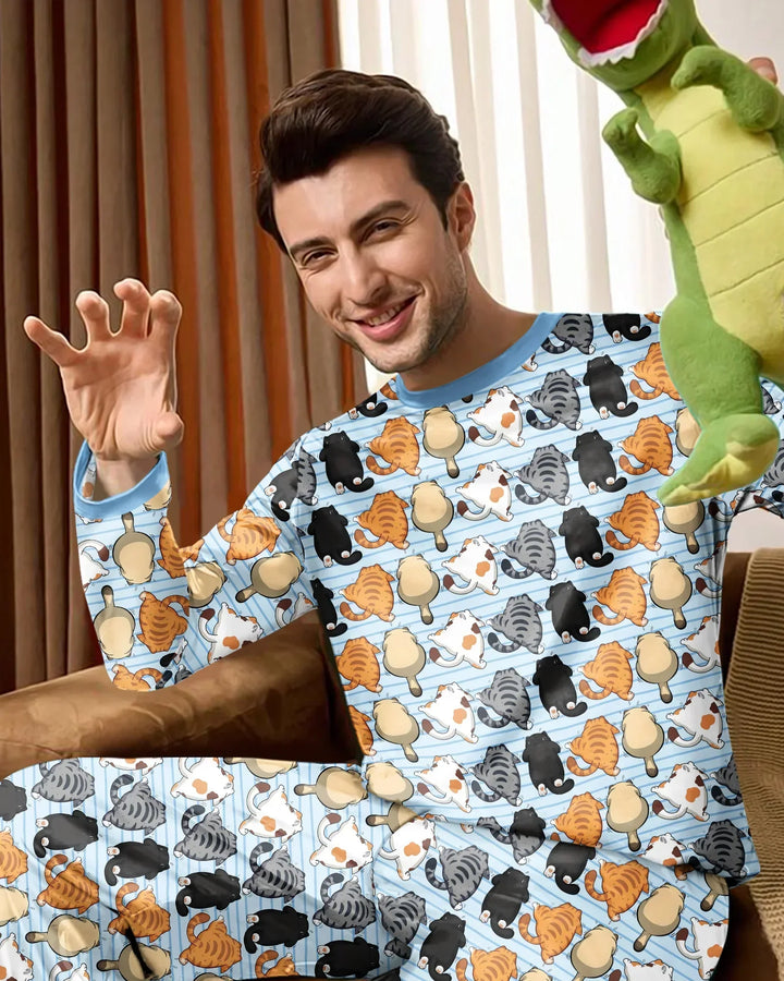 Vorlage Herren-Pyjama-Set