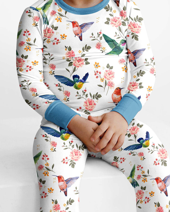 Little Wings Bamboo Two Piece Long Sleeve Pajama Set