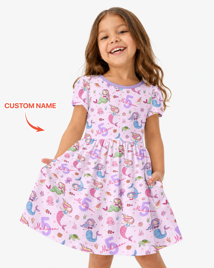 Vorlage Bambus Twirl Kleid