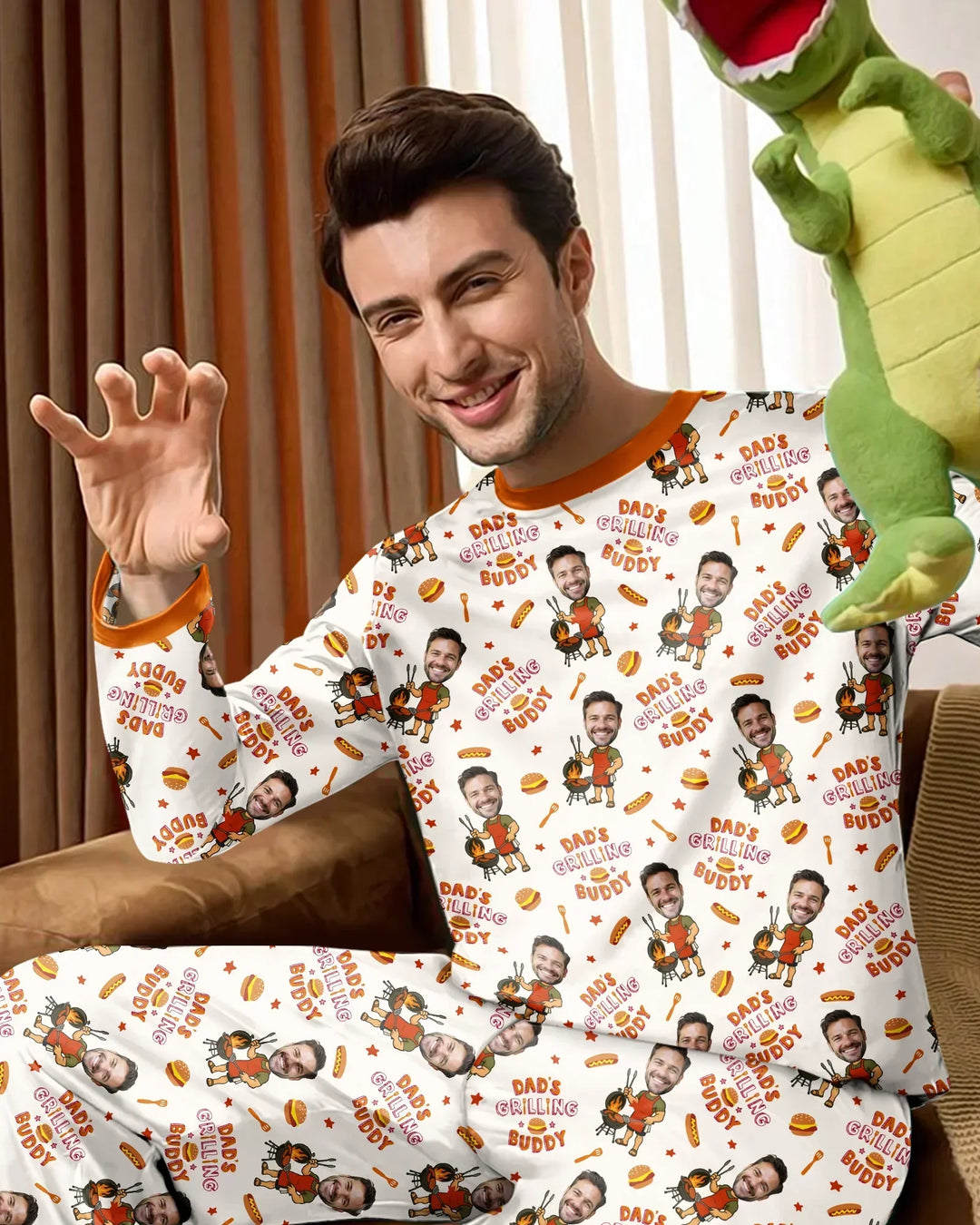Vorlage Benutzerdefiniertes Herren-Pyjama-Set