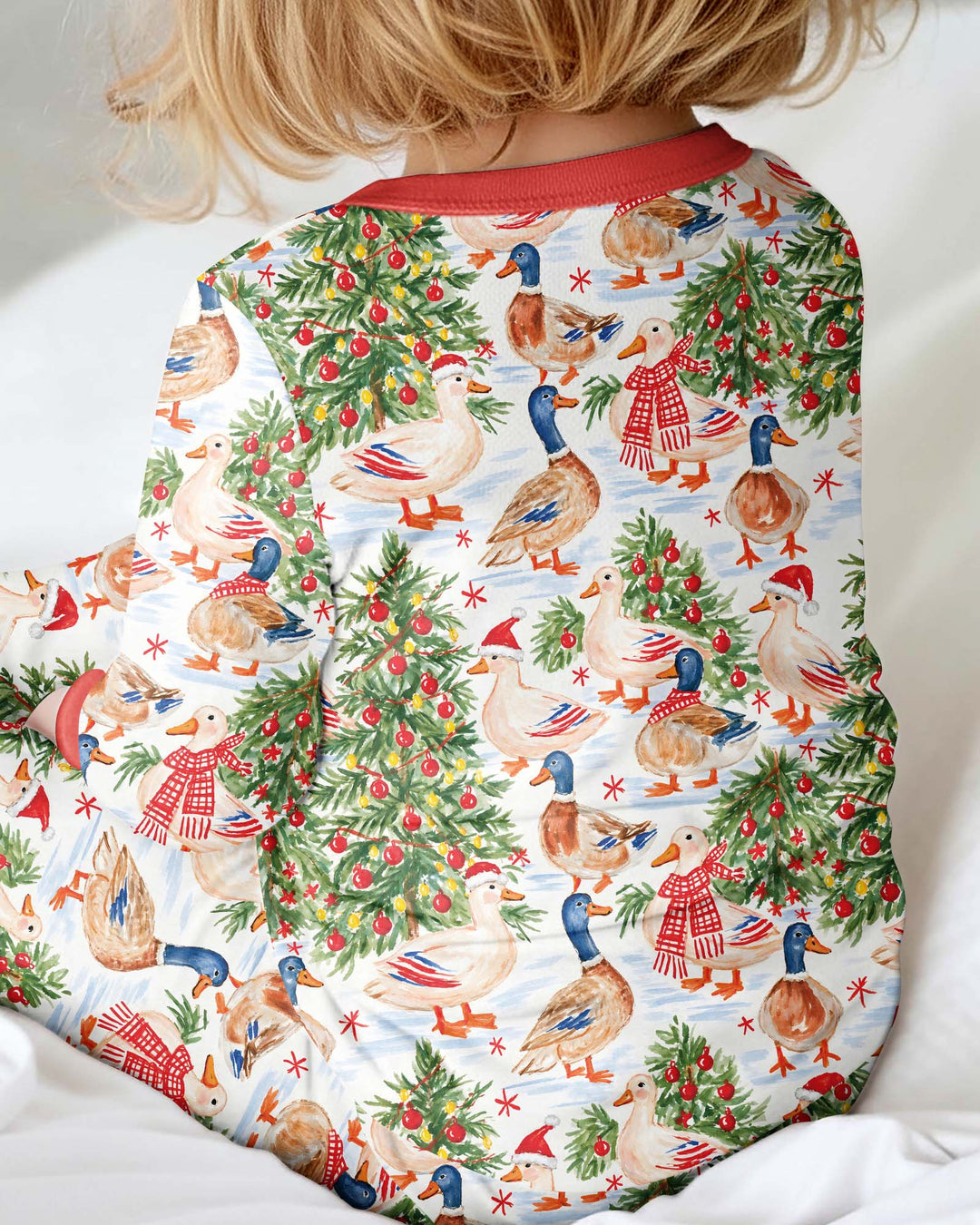 Christmas and Duck Bamboo Convertible Zippy
