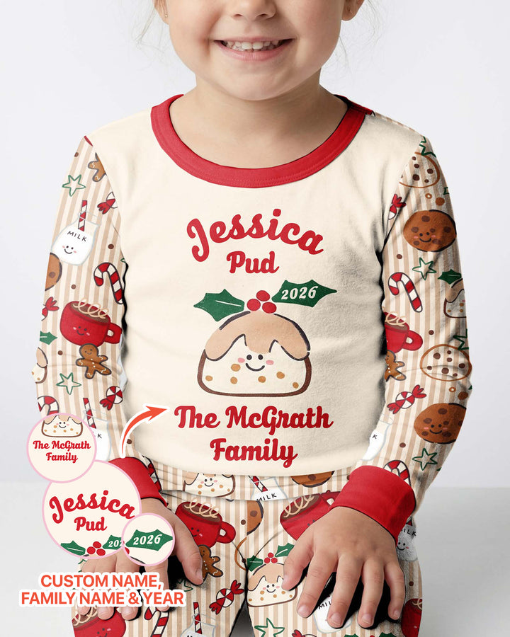 My Little Pudding Bamboo Two Piece Long Sleeve Pajama Set