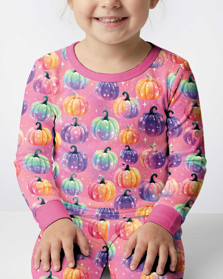Enchanted Pumpkin Patch Bamboo Two Piece Long Sleeve Pajama Set