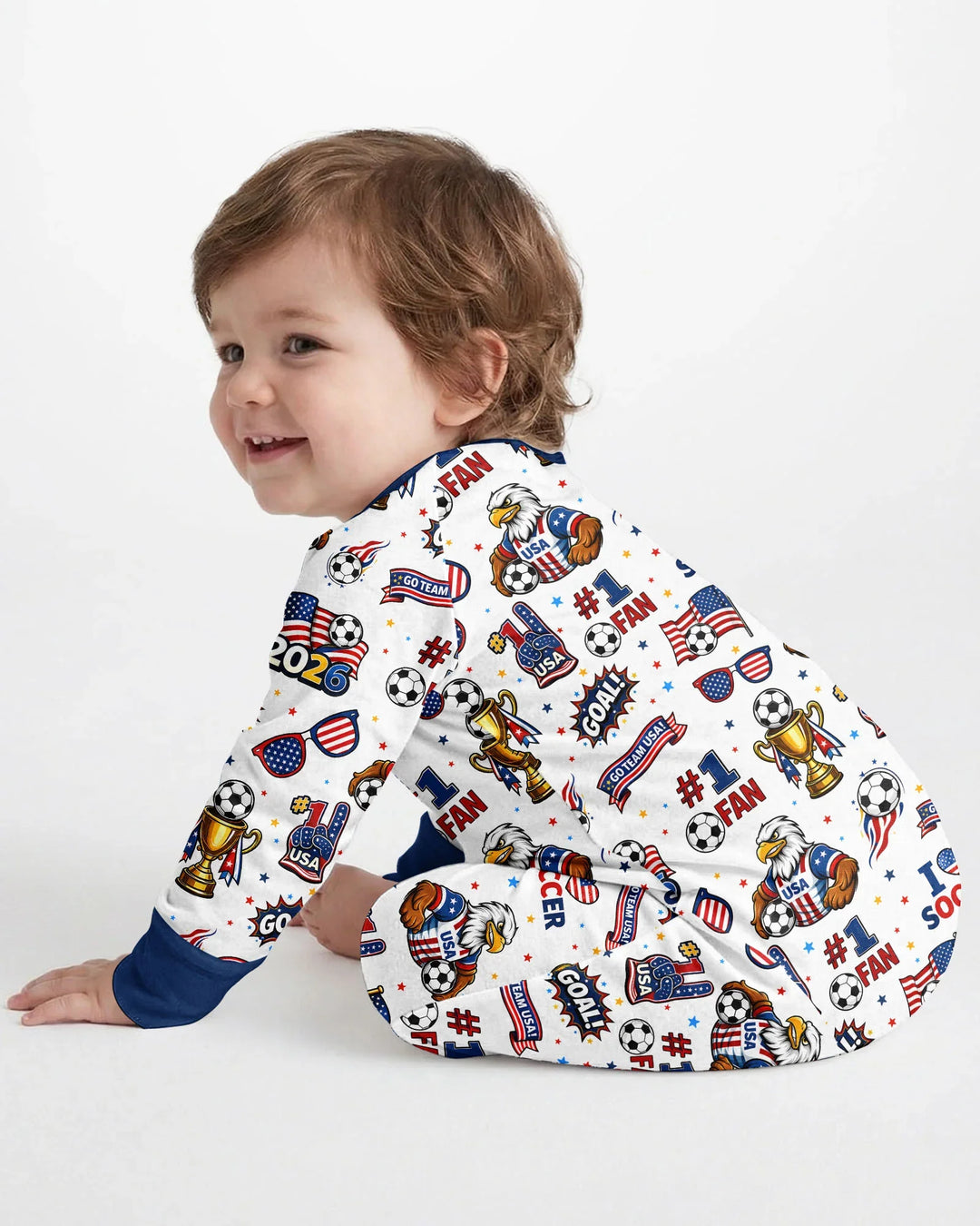 Gerippte Babykleidung mit individuellem Foto - Weich &amp; Skizzenhaft