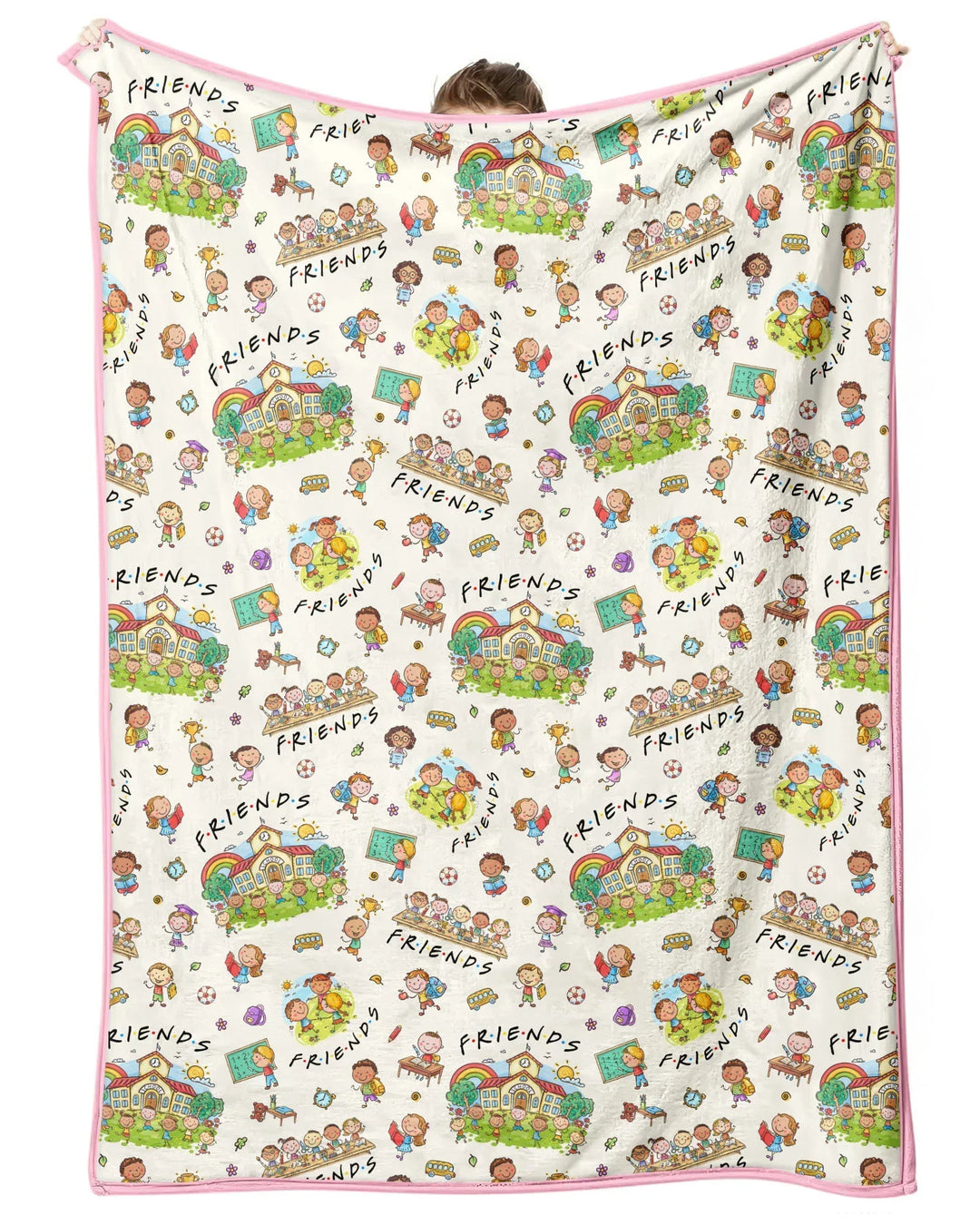 School Friends Forever Bamboo Blanket