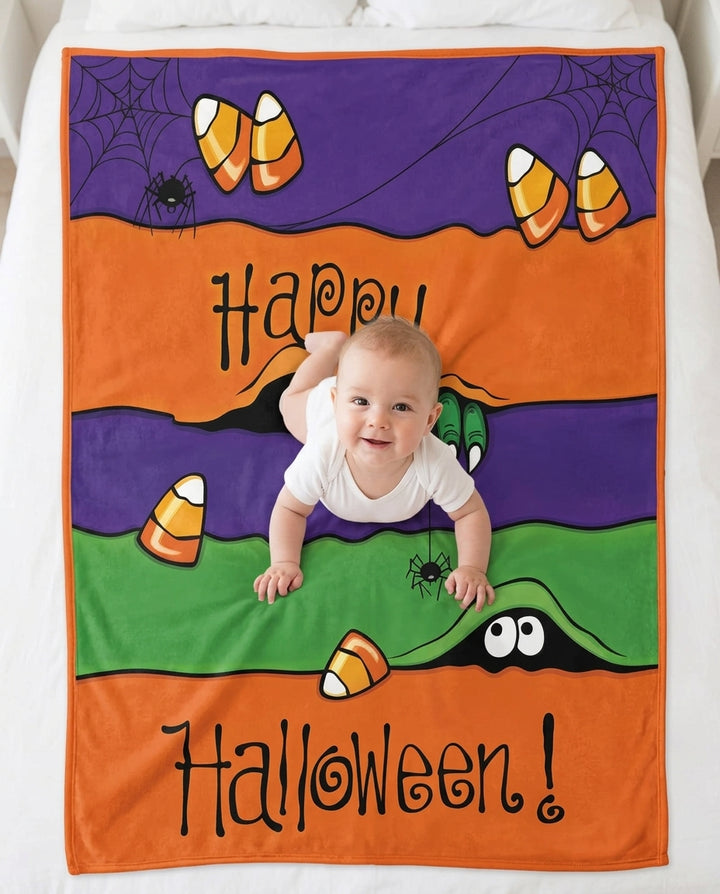 Happy Halloween Bamboo Blanket