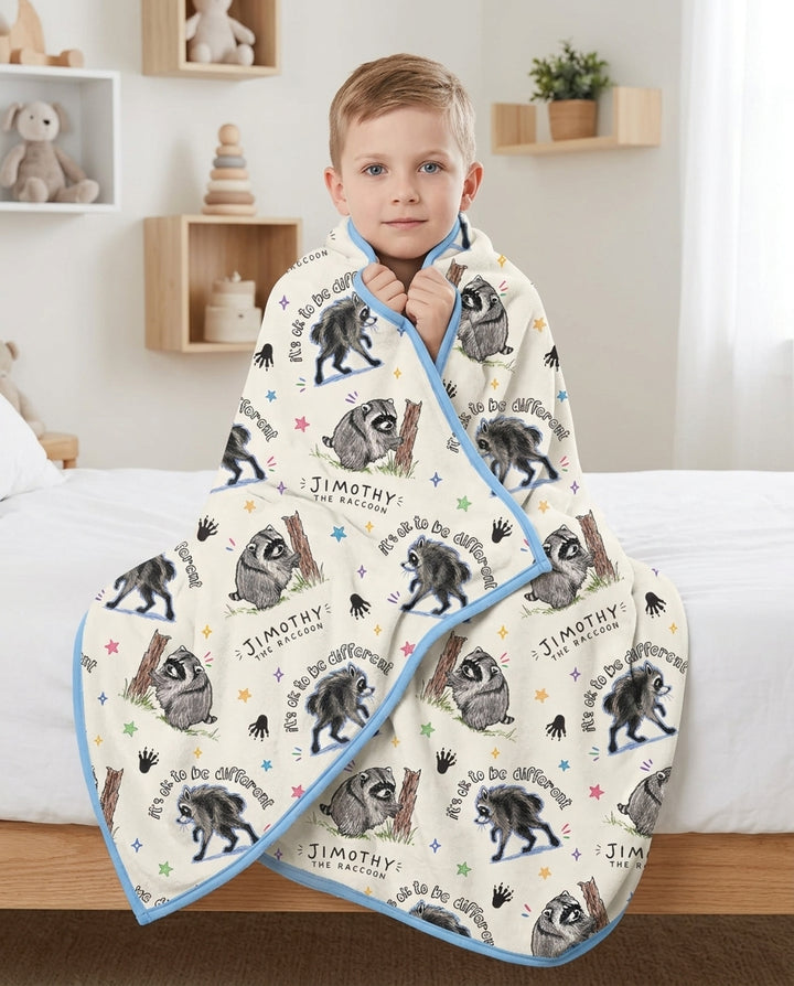 It's Okay to be Jimothy Bamboo Blanket