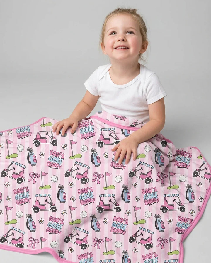 Dad's Golf Buddy Bamboo Blanket