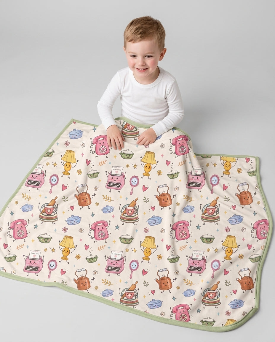 Vorlage Quilt Decke